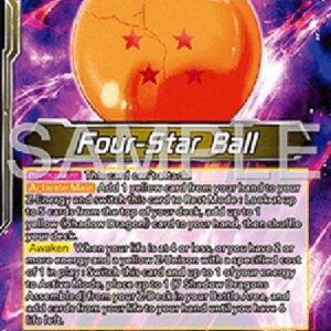 Dragon Ball Super Four-Star Ball // Nuova Shenron, Ferocious Soldier (V.2 - Alternate Art)