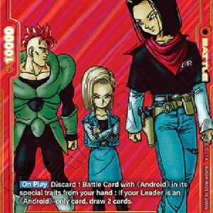 Dragon Ball Super Android 17 (-003) [Fusion World] (V.2 - Alternate Art)