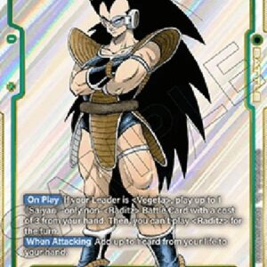 Dragon Ball Super Raditz (-026) [Fusion World] (V.2 - Alternate Art)