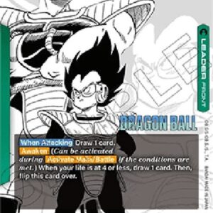 Dragon Ball Super -JP Vegeta // Vegeta (-051) [Fusion World] (V.1 - Leader)