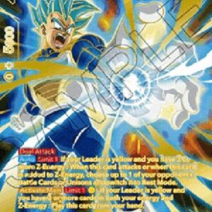 Dragon Ball Super SSB Vegeta, God-Like Power (V.2 - Special Rare)