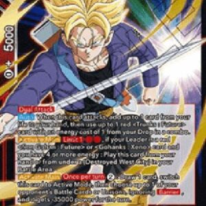 Dragon Ball Super SS Trunks, Self-Taught Traditional Technique (V.1 - Super Rare)