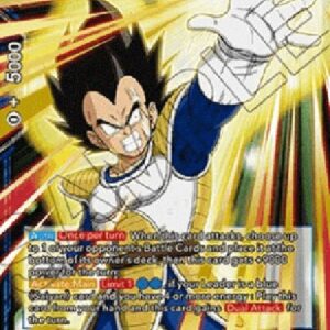 Dragon Ball Super Vegeta, Saiyan Strength (V.1 - Super Rare)