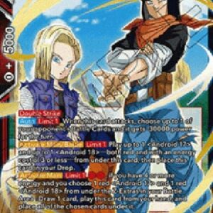 Dragon Ball Super Android 17 & Android 18, Domination Achieved (V.1 - Super Rare)