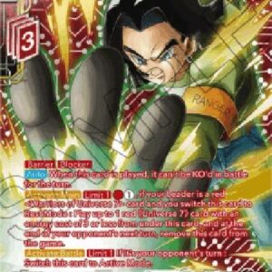 Dragon Ball Super Android 17, Impeccable Defense (V.3 - Rare)
