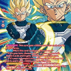 Dragon Ball Super P SS Vegeta, Competitive Saiyan Spirit (V.2 - Promo)