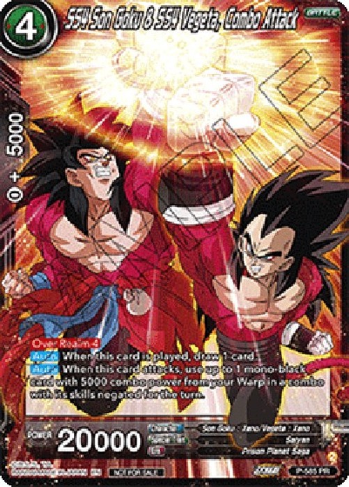 Dragon Ball Super P Son Goku & Vegeta, Combo Attack