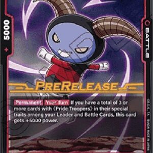 Dragon Ball Super FB03P Zoiray (-010) [Fusion World]