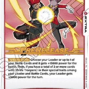 Dragon Ball Super FB03P Double Cannon Maximum (-025) [Fusion World]