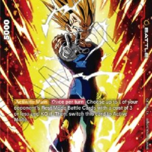 Dragon Ball Super -JP Vegeta (-089) [Fusion World] (V.2 - Alternate Art)