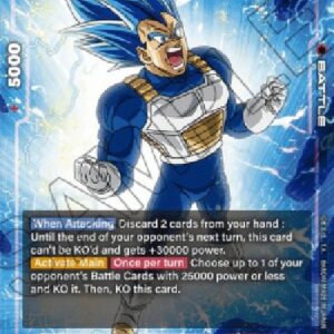 Dragon Ball Super Vegeta (-020) [Fusion World] (V.1 - Super Rare)