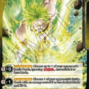 Dragon Ball Super BT10P SS Broly, Legendary Unison