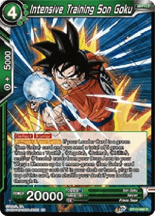 Dragon Ball Super Intensive Training Son Goku