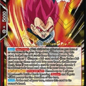 Dragon Ball Super BT6P Preemptive Strike SSG Vegeta