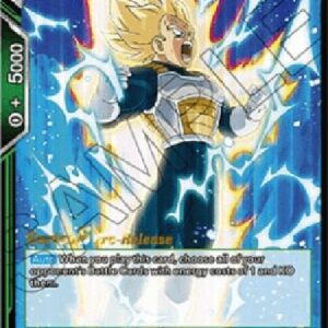 Dragon Ball Super BT6P SS Vegeta, Exploding with Energy