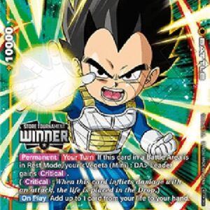 Dragon Ball Super STPFW Vegeta (Mini) : DA () [Fusion World] (V.2 - Promo)