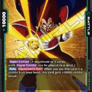 Dragon Ball Super King Vegeta (-12) [Fusion World] (V.1 - Common)