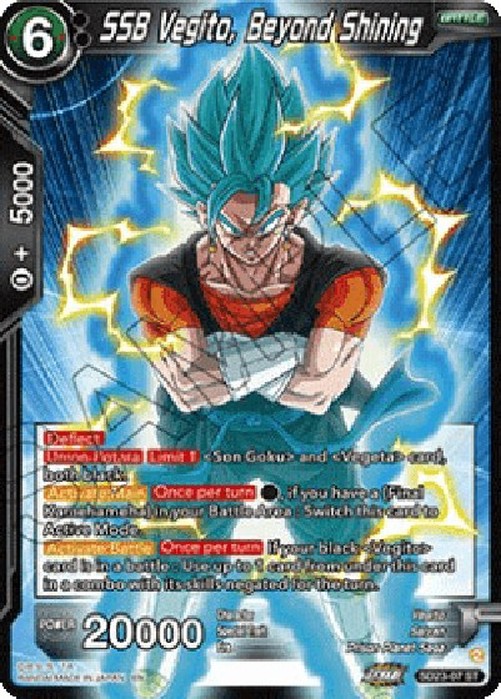 Dragon Ball Super SSB Vegito, Beyond Shining