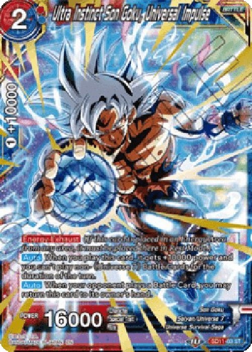 Dragon Ball Super Ultra Instinct Son Goku, Universal Impulse