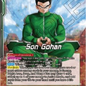 Dragon Ball Super Son Gohan // Son Gohan, Command of Universe 7