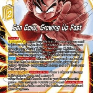 Dragon Ball Super Son Goku, Growing Up Fast (V.2 - Promo)