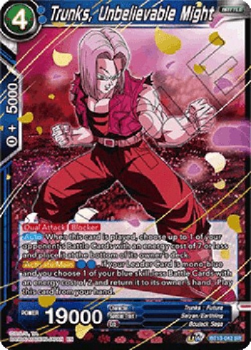 Dragon Ball Super Trunks, Unbelievable Might