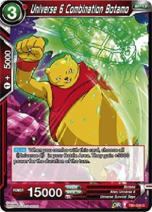 Dragon Ball Super Universe 6 Combination Botamo