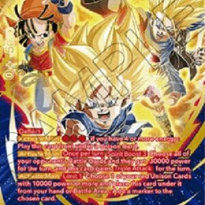 Dragon Ball Super SS Son Goku, Pan, & SS Trunks, Galactic Explorers (V.2 - Special Rare)