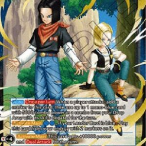Dragon Ball Super Android 17 & Android 18, Teaming Up (V.1 - Super Rare)