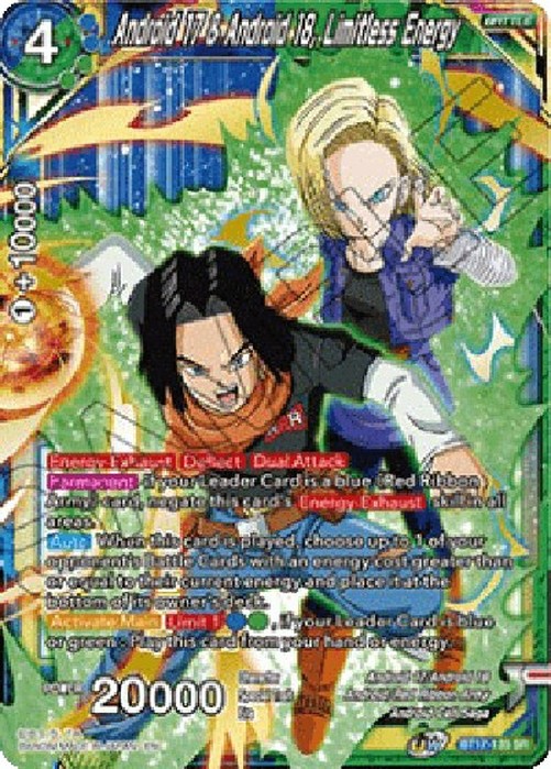 Dragon Ball Super Android 17 & Android 18, Limitless Energy