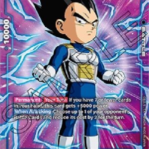 Dragon Ball Super -JP Vegeta (Mini) : DA (-045) [Fusion World] (V.2 - Alternate Art)