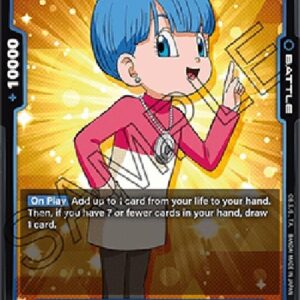 Dragon Ball Super -JP Bulma (Mini) : DA (-043) [Fusion World] (V.1 - Rare)