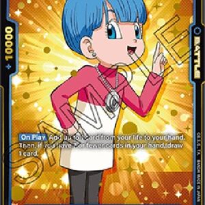 Dragon Ball Super -JP Bulma (Mini) : DA (-043) [Fusion World] (V.2 - Alternate Art)