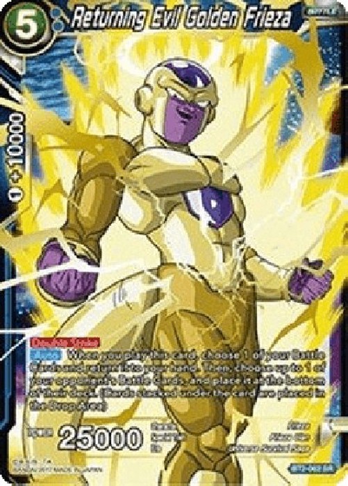 Dragon Ball Super Returning Evil Golden Frieza