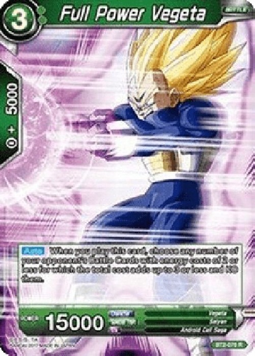 Dragon Ball Super Full Power Vegeta