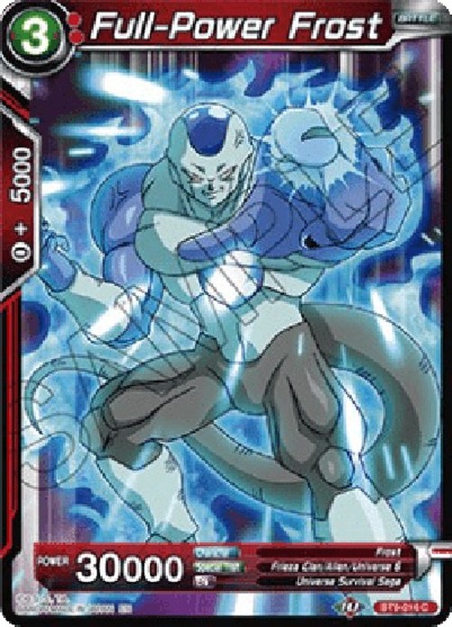 Dragon Ball Super BT9P Full-Power Frost