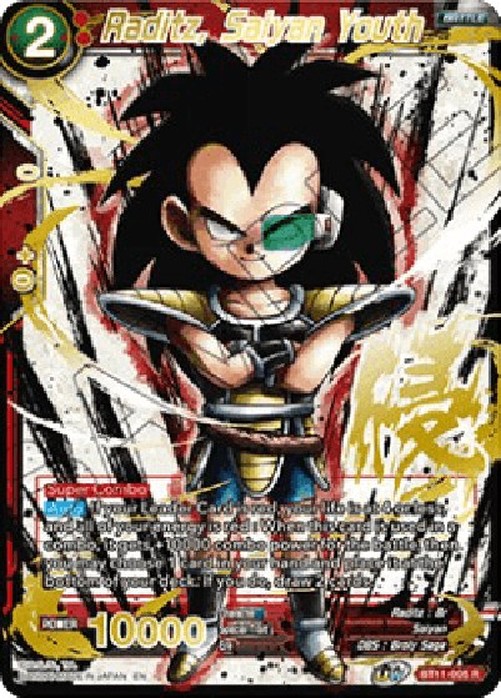 Dragon Ball Super Raditz, Saiyan Youth