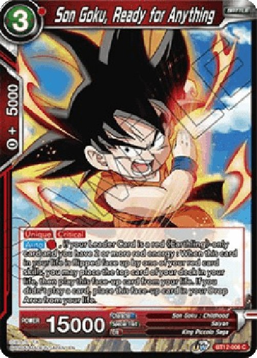 Dragon Ball Super Son Goku, Ready for Anything
