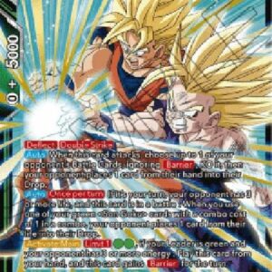Dragon Ball Super SS Son Goku & Son Gohan, Father-Son Solidarity (V.1 - Super Rare)