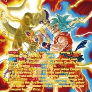 Dragon Ball Super SSB Son Goku VS Golden Frieza, Spirit Clash (V.2 - Special Rare)