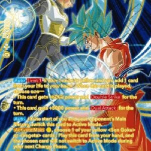 Dragon Ball Super SSB Son Goku & SSB Vegeta, Rivalry (V.2 - Special Rare)