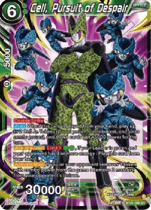 Dragon Ball Super Cell, Pursuit of Despair