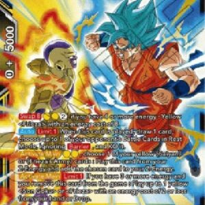 Dragon Ball Super SSB Son Goku VS Golden Frieza, Spirit Clash (V.1 - Super Rare)
