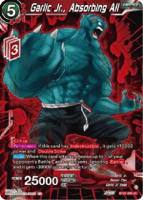 Dragon Ball Super Garlic Jr., Absorbing All