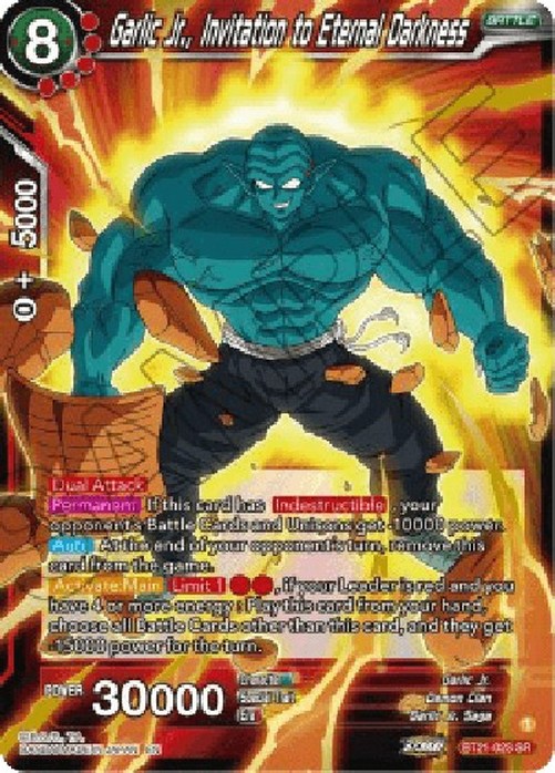 Dragon Ball Super Garlic Jr., Invitation to Eternal Darkness (V.1 - Super Rare)