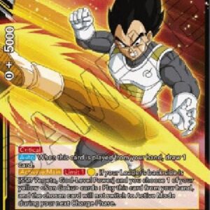 Dragon Ball Super Vegeta, Trial Run