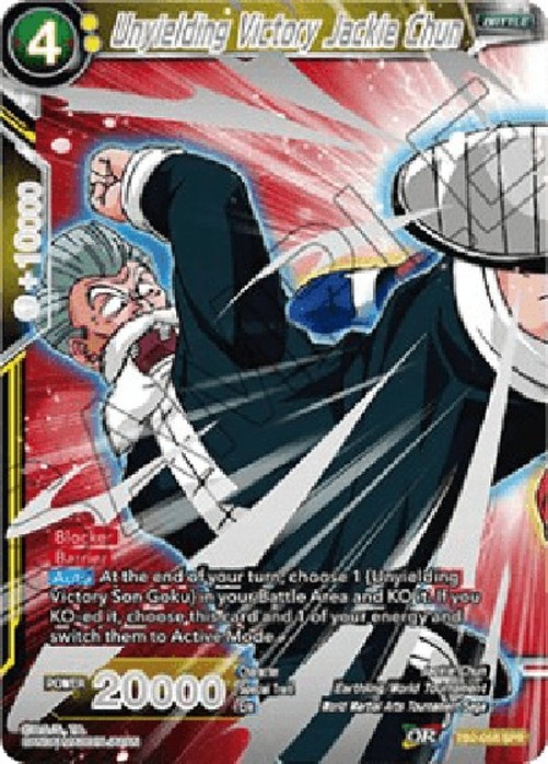 Dragon Ball Super Unyielding Victory Jackie Chun (V.2 - Special Rare)