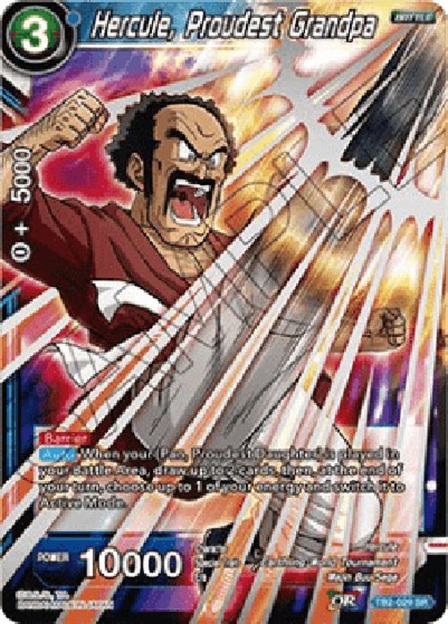 Dragon Ball Super Hercule, Proudest Grandpa (V.1 - Super Rare)