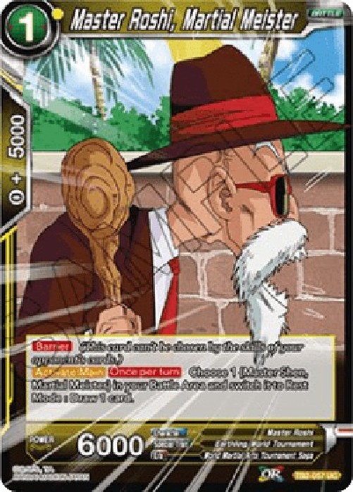 Dragon Ball Super Master Roshi, Martial Meister