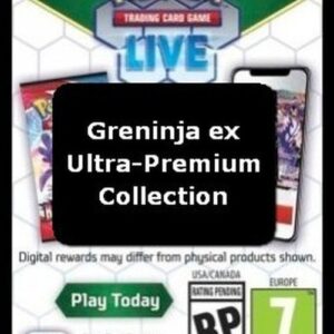 Pokemon Live Code Card (Greninja ex Ultra-Premium Collection)